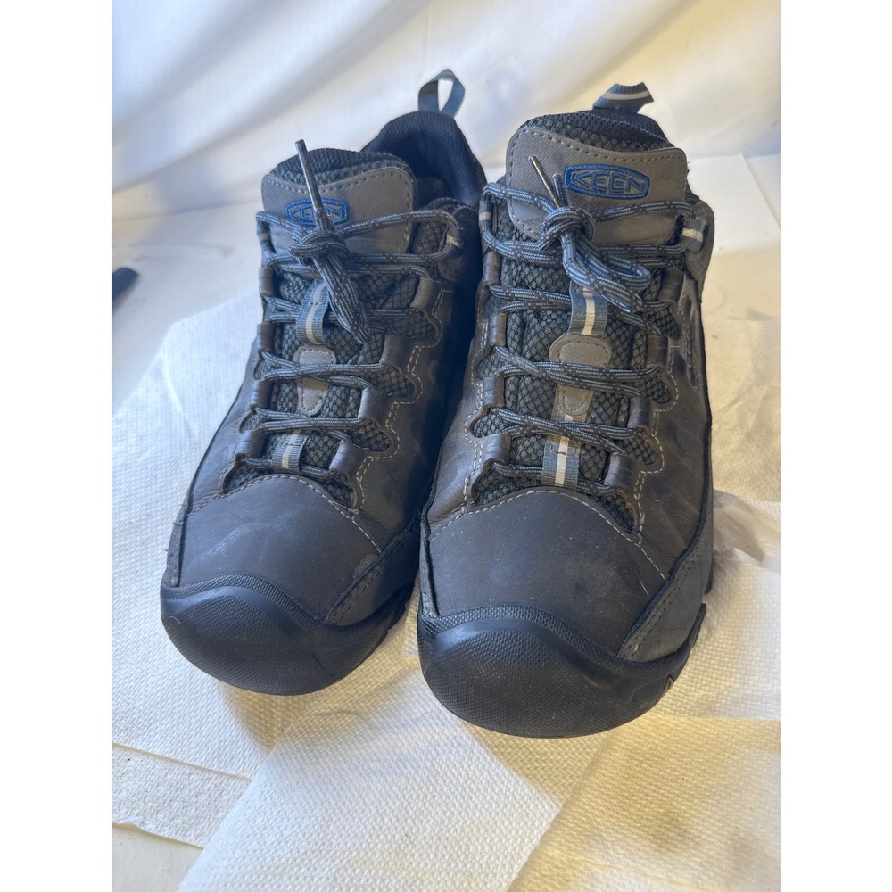 Keen Targhee III Waterproof Hiking Shoes Mens 10 Gray Black Low Trail 1017785 - Picture 12 of 12